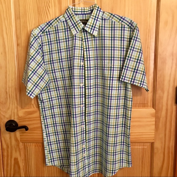 Orvis Other - ORVIS Plaid Short Sleeve Button Down Shirt